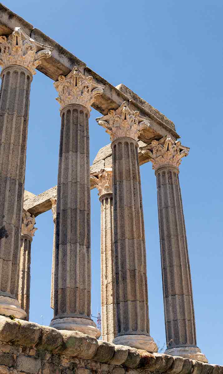 evora roman temple portugal unesco
