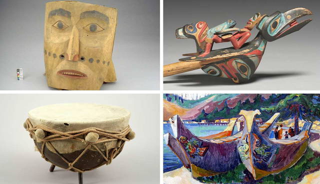First Nations cultural artifacts and artwork