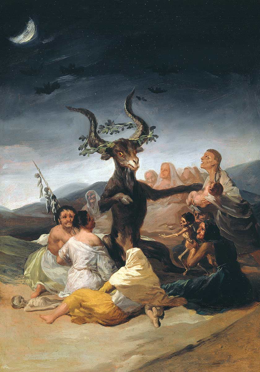francisco goya witches sabbath painting
