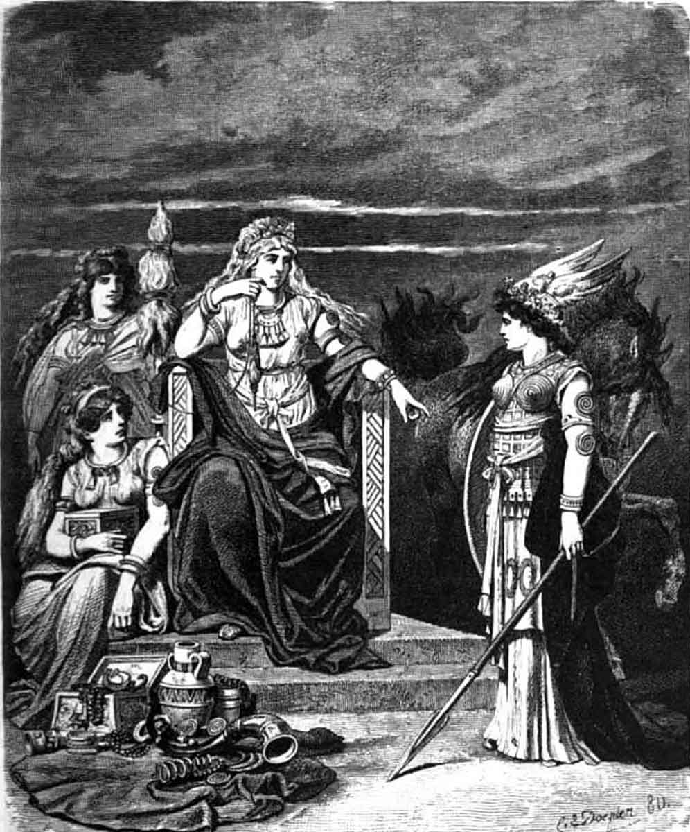 frigg handmaids doepler
