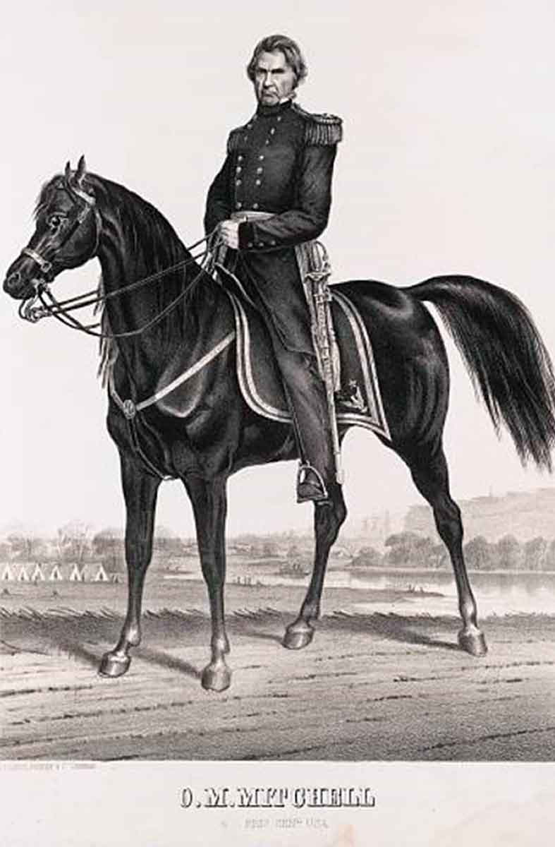 general mitchel horseback