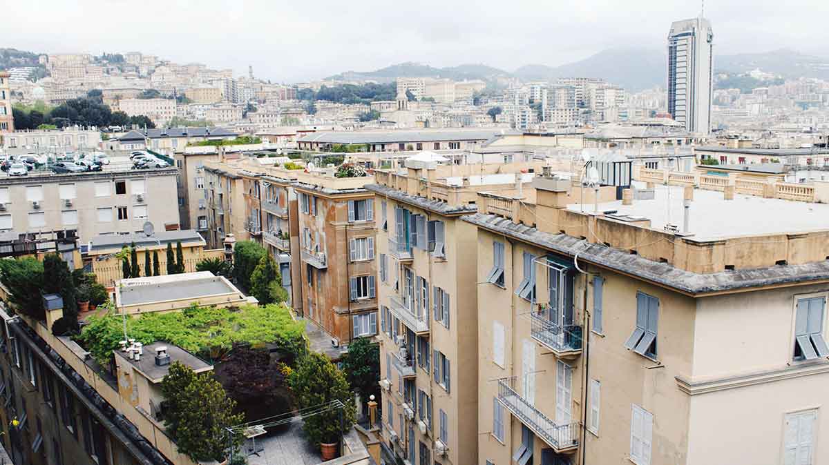 genoa streets italy