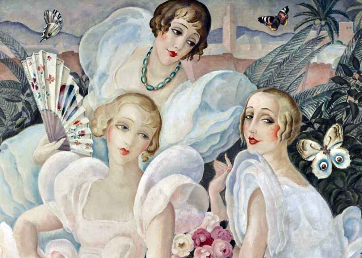 gerda wegener fatales painting
