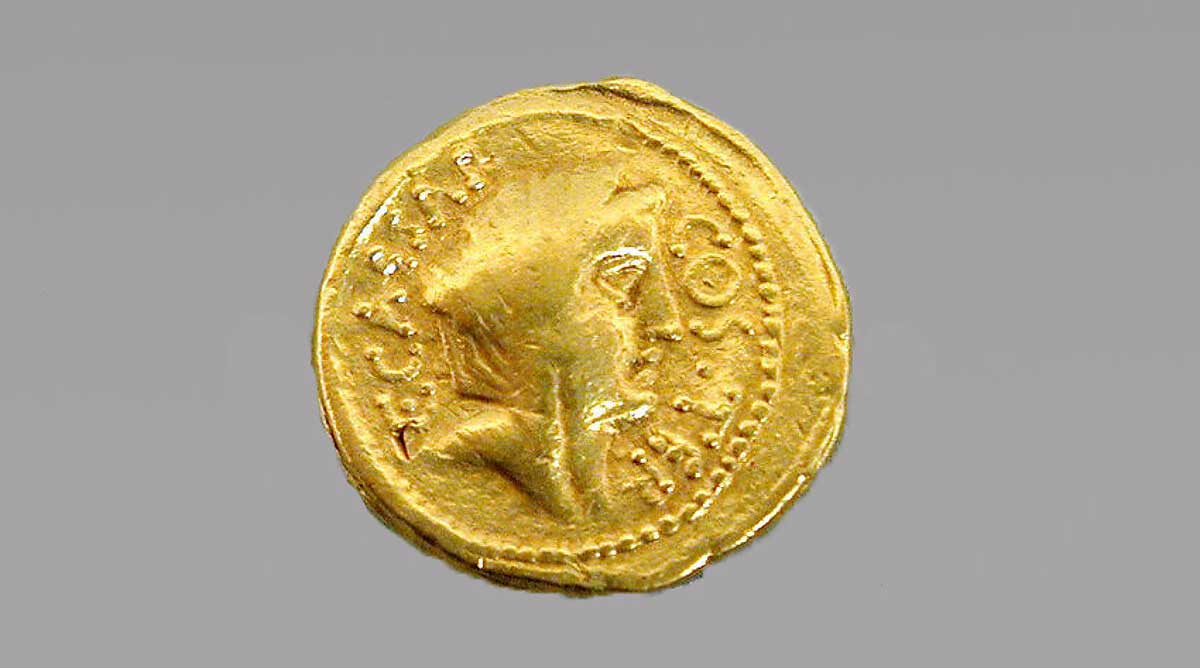 gold coin roman emperor