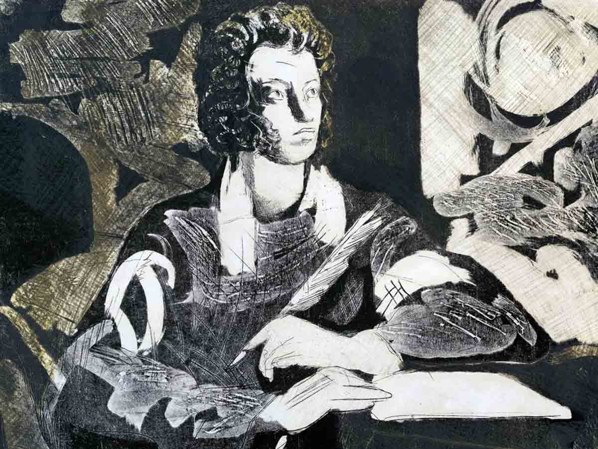 goryaev vitaly pushkin with pen
