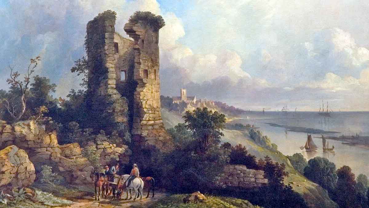 hadleigh castle henry bright essex