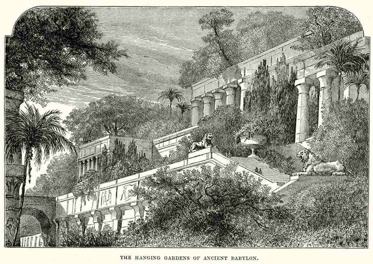 hanging gardens babylon
