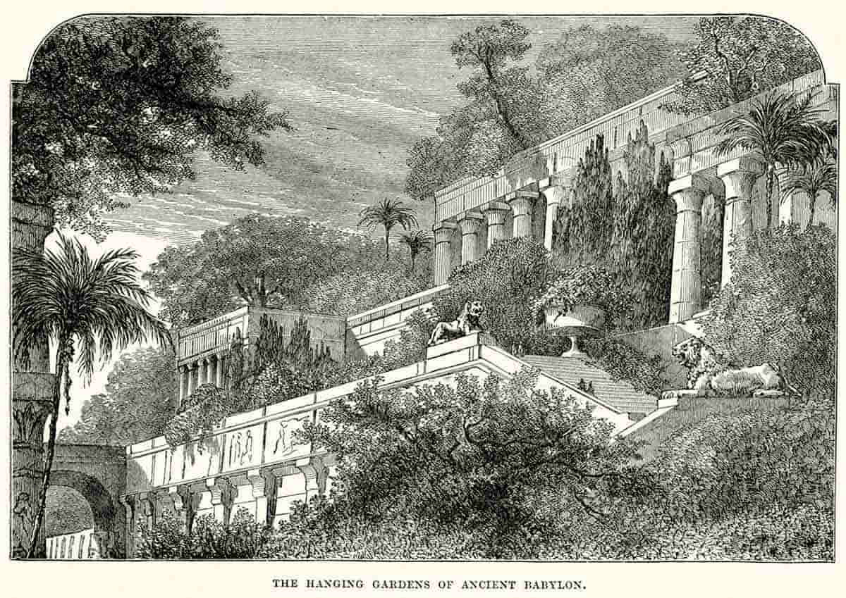 hanging gardens babylon