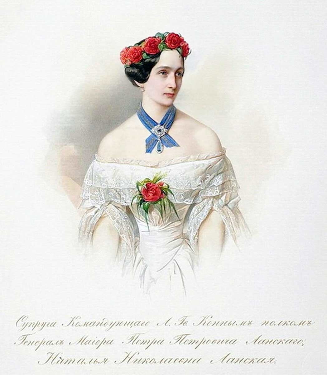 hau vladimir natalia pushkina painting