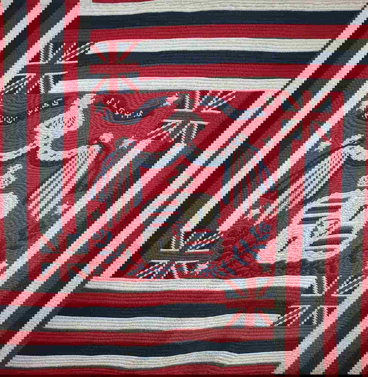 hawaiian flag quilt