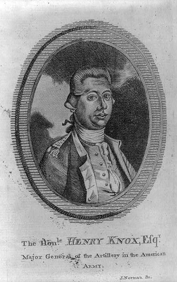 henry knox major general