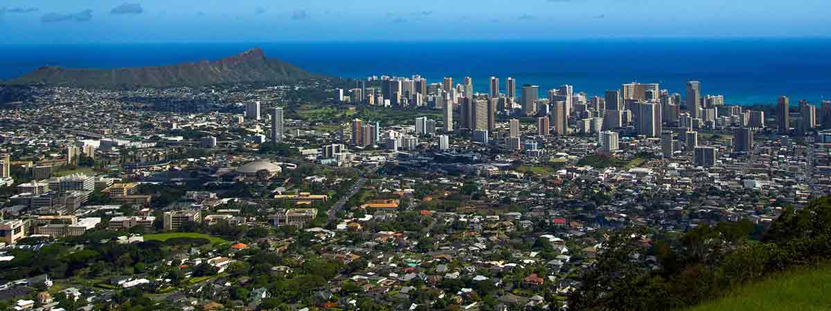 honolulu usa sunny day