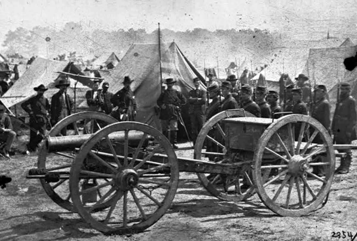 howitzer captured butterfield brigade