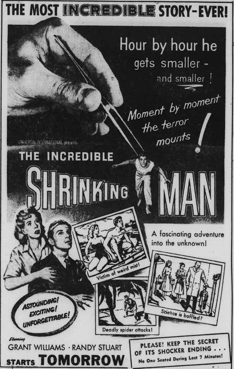 incredible shrinking man