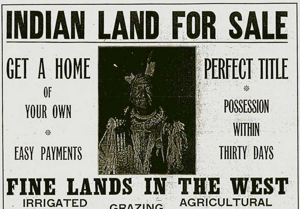 indian land sale