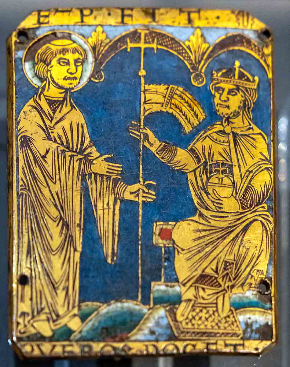 investiture of bishop enamel