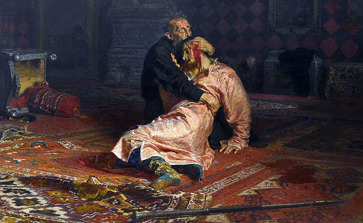 ivan terrible son repin