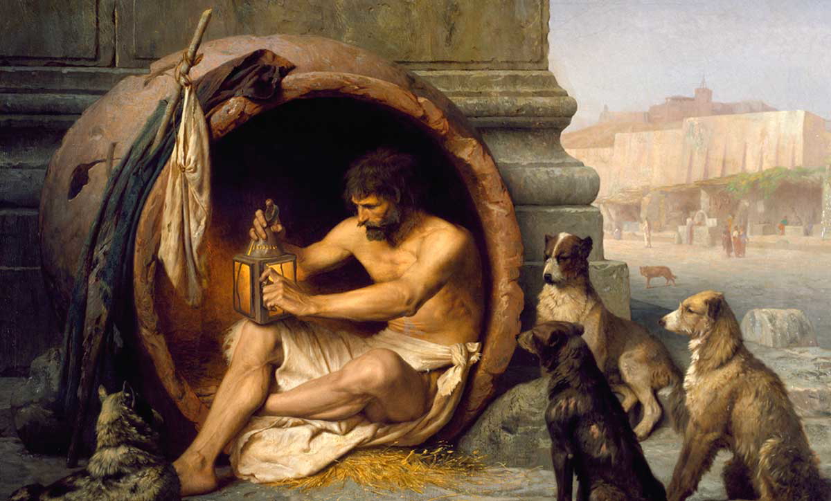 jean leon gerome diogenes painting