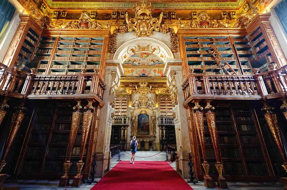joanine library university coimbra portugal unesco