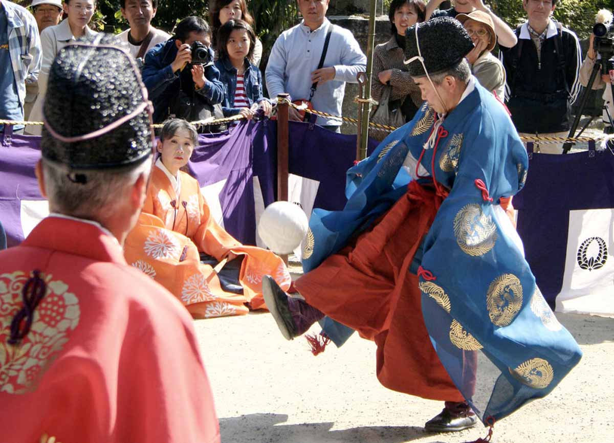 kemari matsuri anzan shrine