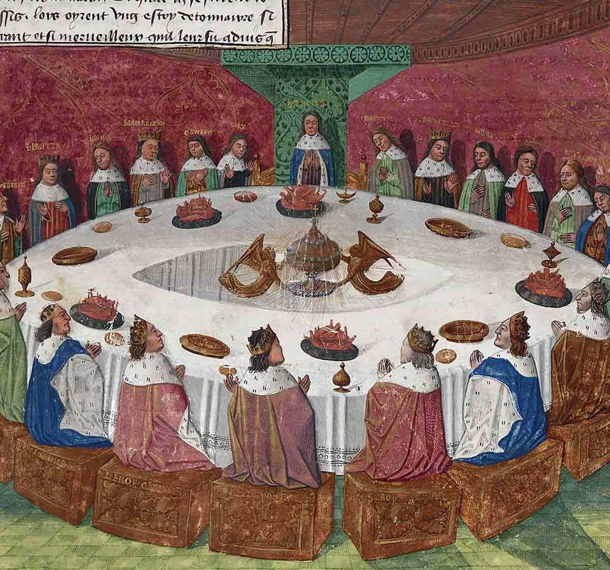 king arthur round table