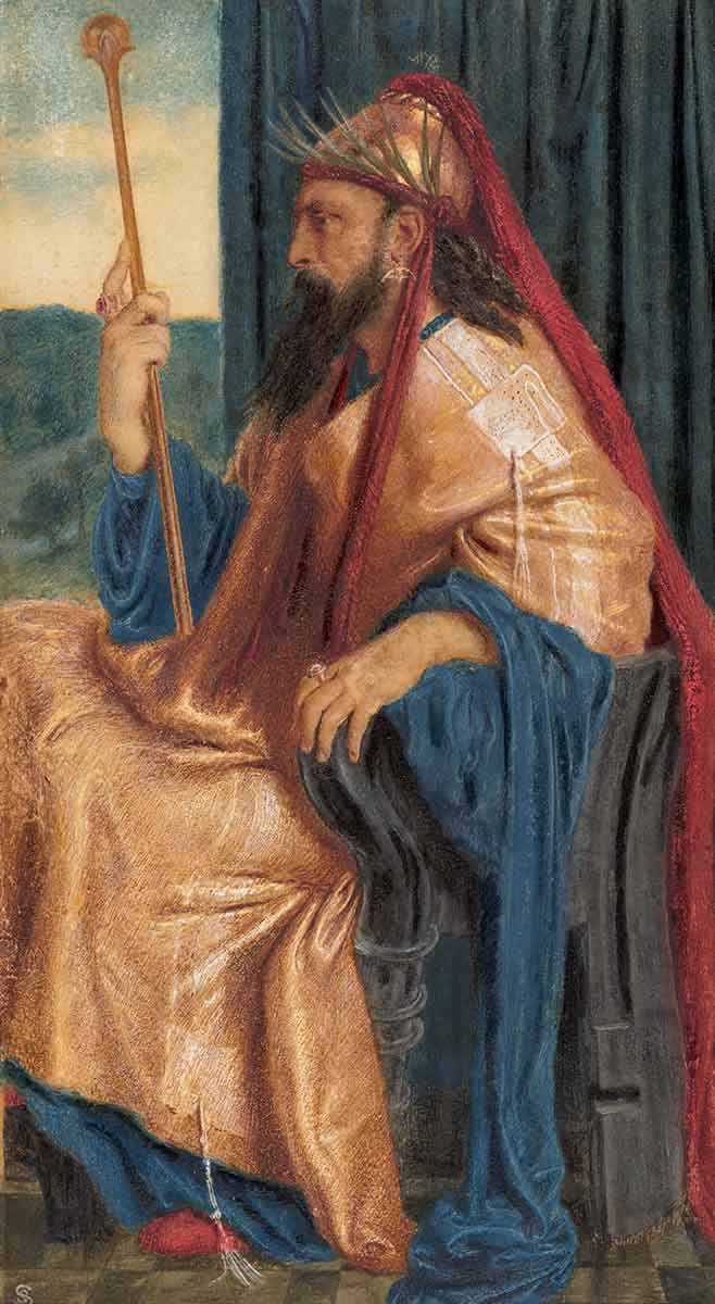 king solomon simeon solomon 1874