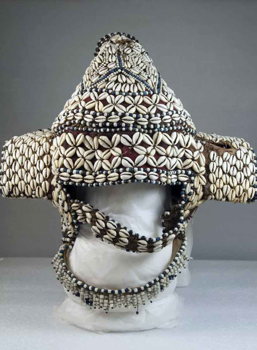 kuba headdress 19th century