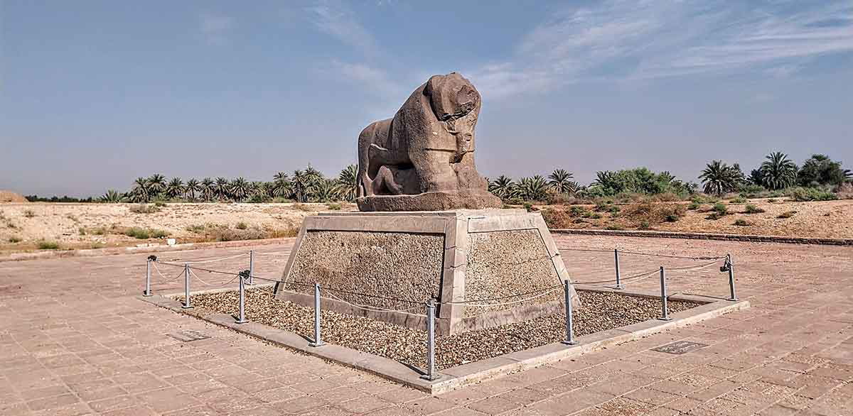 lion babylon iraq