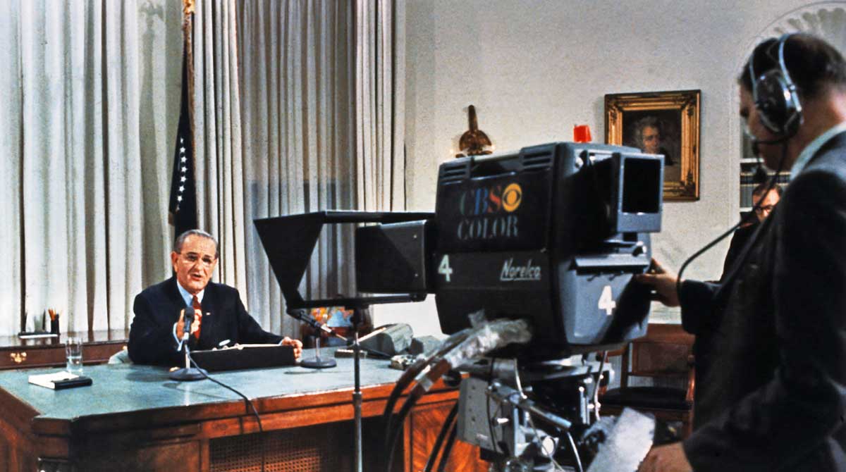 lyndon johnson president 1968