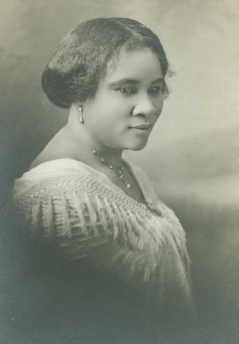 madame cj walker portrait