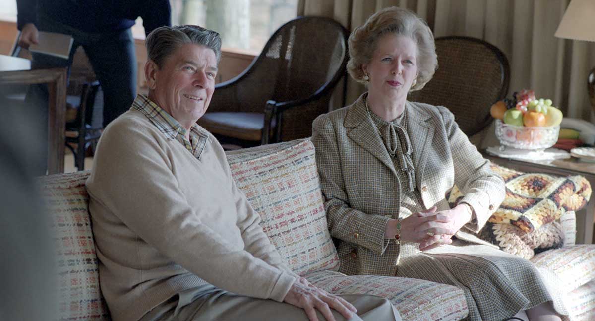margaret thatcher luncheon camp david