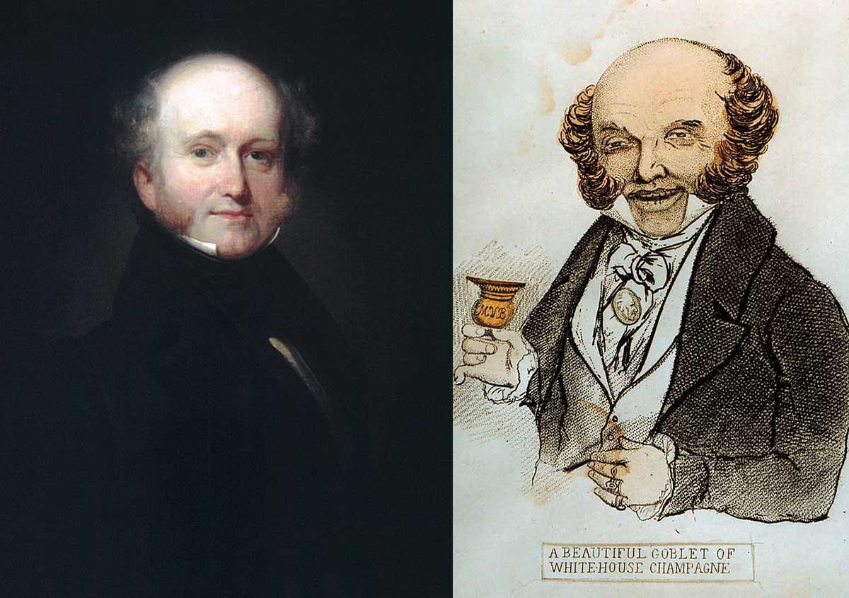 martin van buren satire