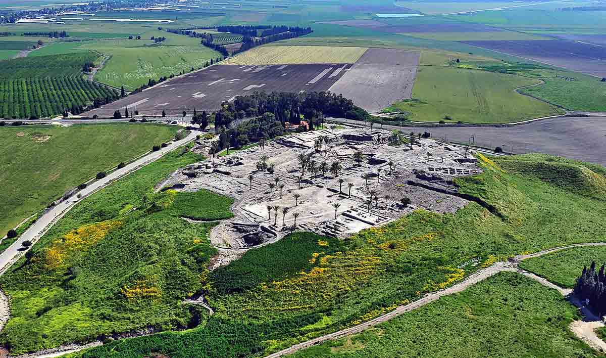 megiddo church ruins