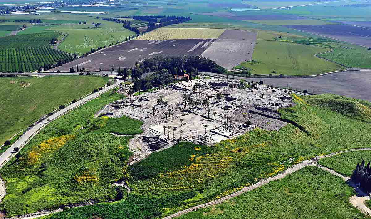 megiddo church ruins