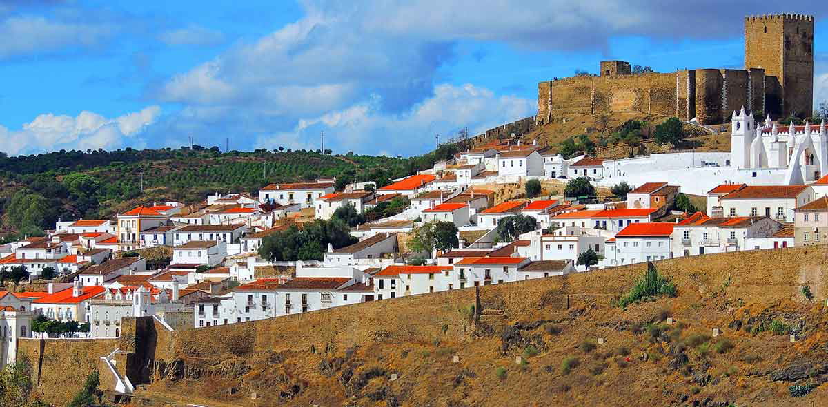 mertola guadiana river alentejo portugal