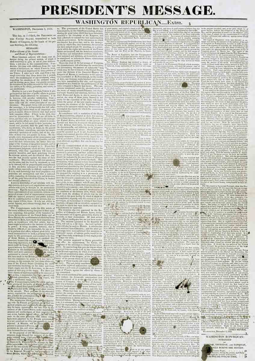 monroe doctrine text