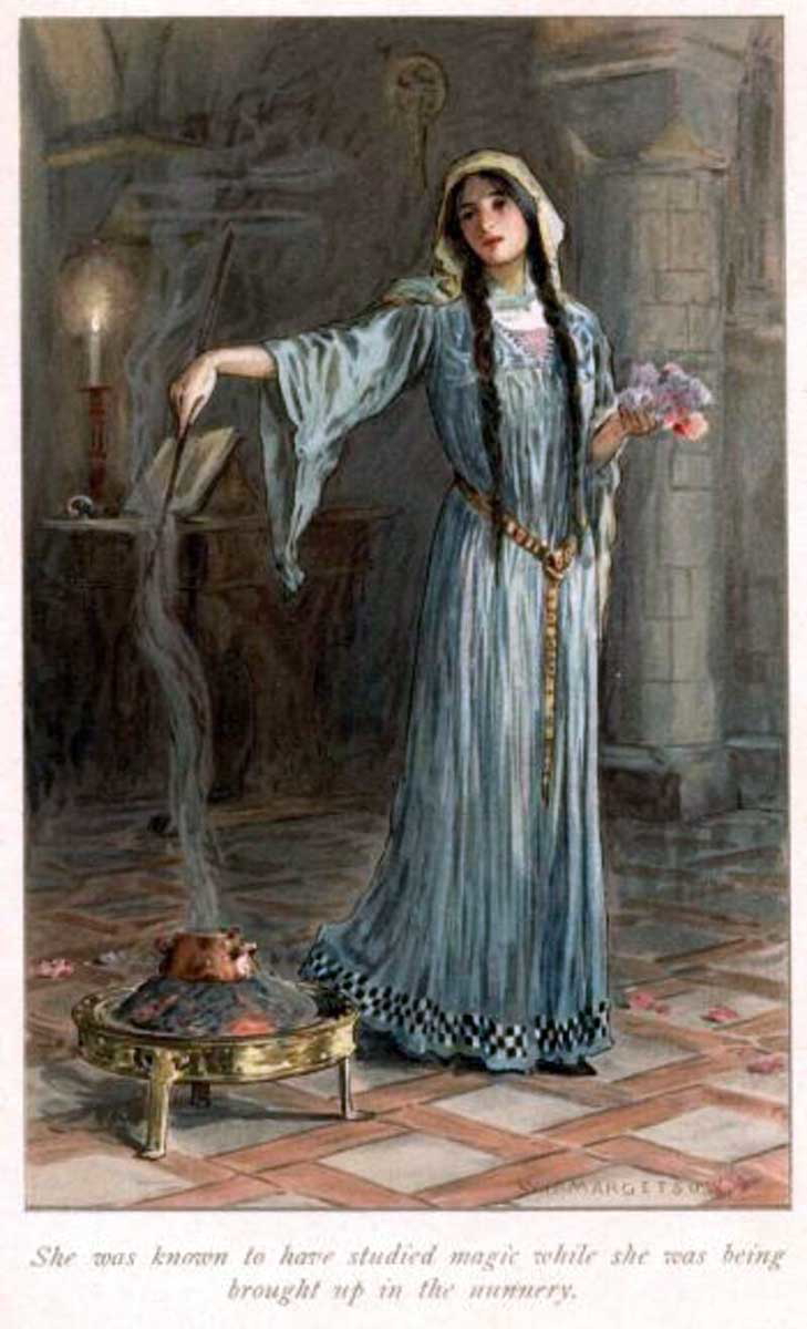 morgan le fay studied magic