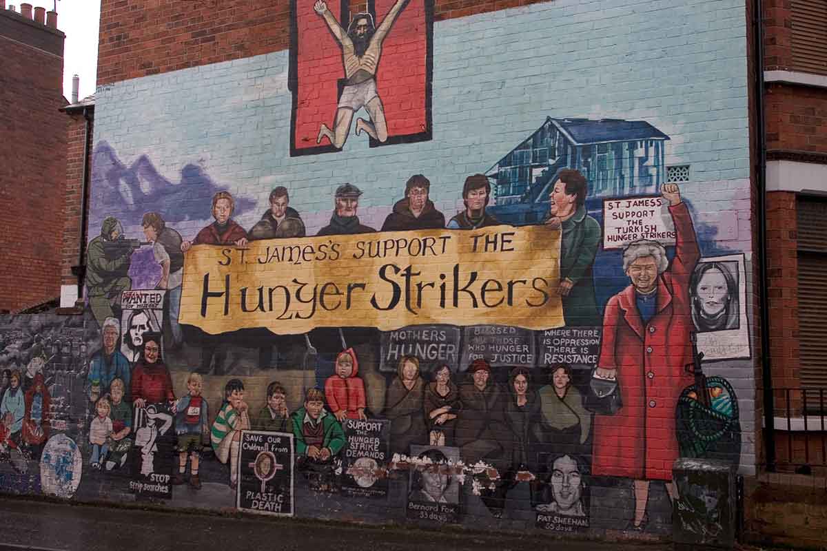 mural support hunger strikers ira
