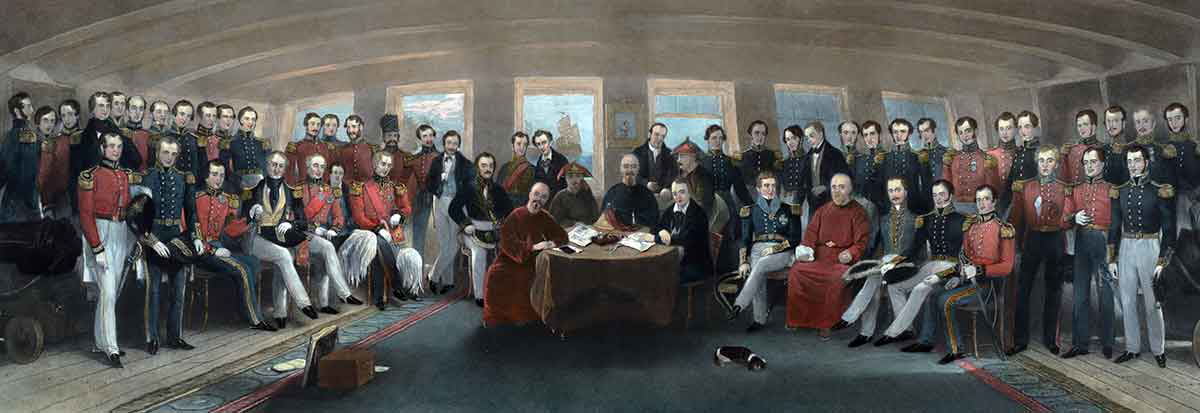 nanking treaty signing