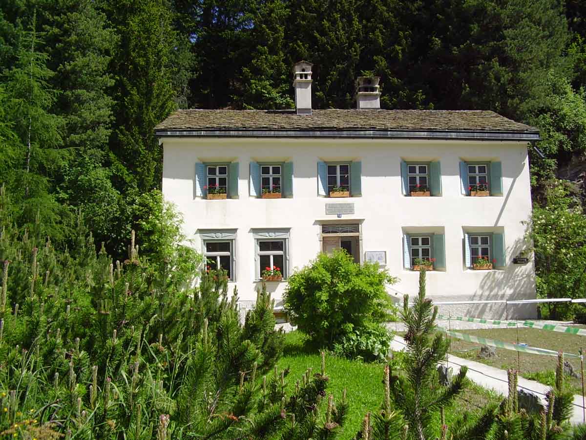 nietzsche summer home walking switzerland
