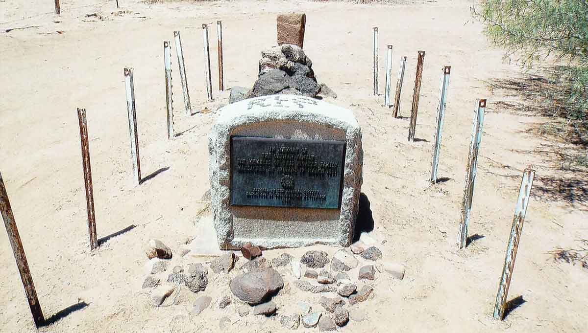 oatman family grave dateland az