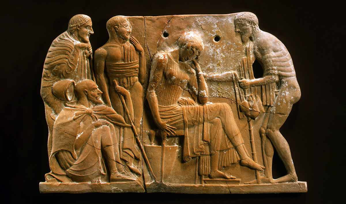 odysseus penelope melian terracotta