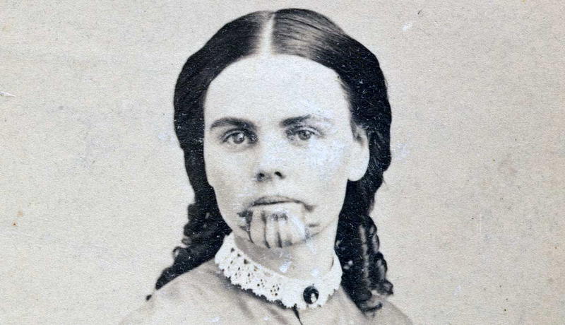 Olive Oatman circa 1863, photographed by Benjamin F. Powelson