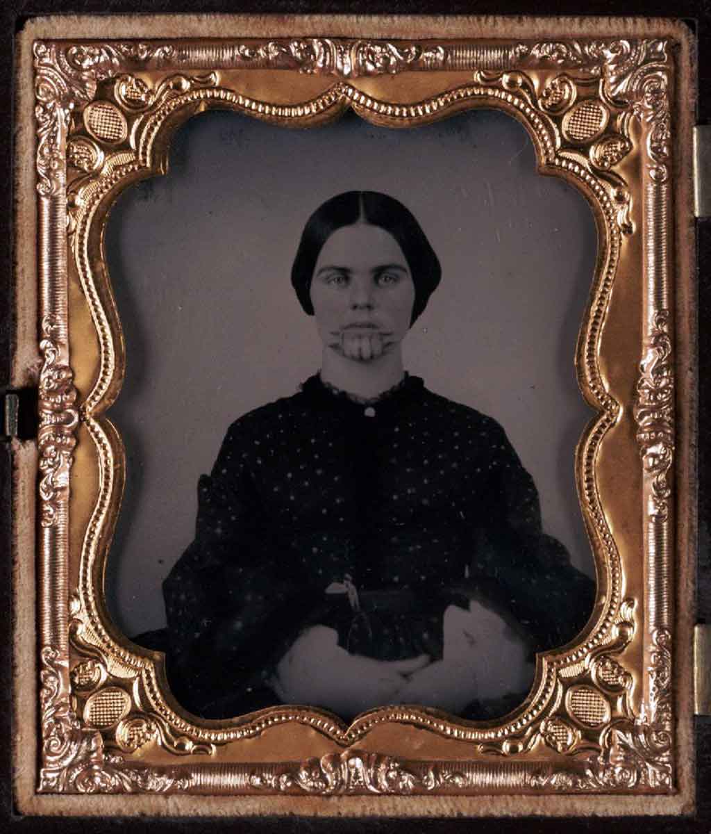 olive oatman tintype