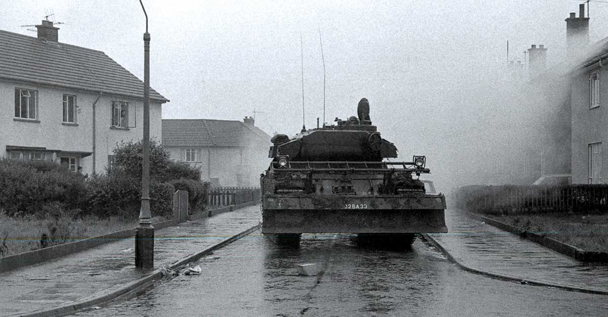 operation motorman tank ira bombings