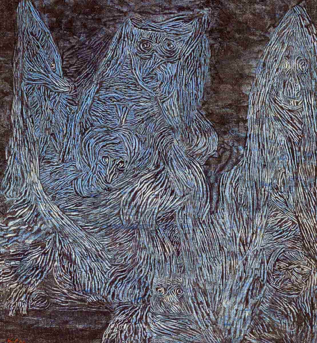 paul klee walpurgis night painting