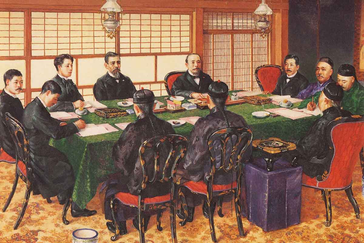 peace conference shimonoseki