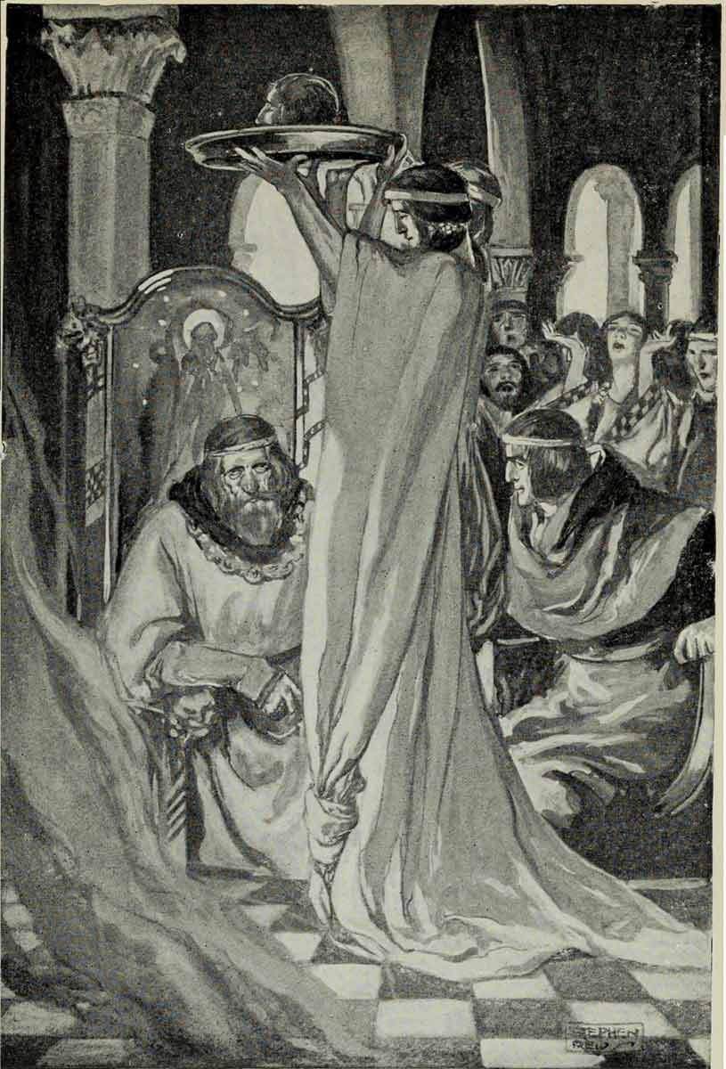 peredur severed head myths legends celtic 1910