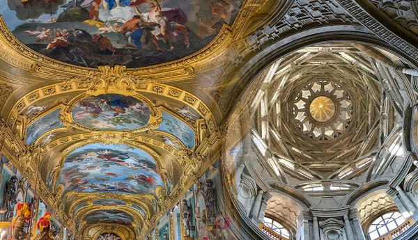 Turin’s ornate chapels and historic domes