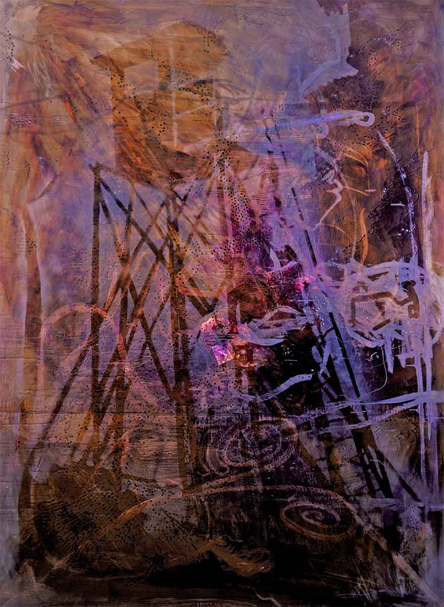 polke watchtower painting